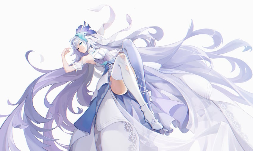 fu hua (honkai and 1 more) drawn by niaodao_zhenjun