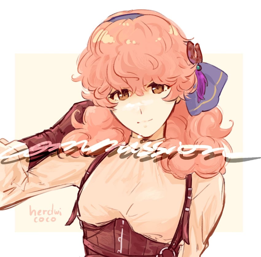 genny (fire emblem and 1 more) drawn by herdwicoco