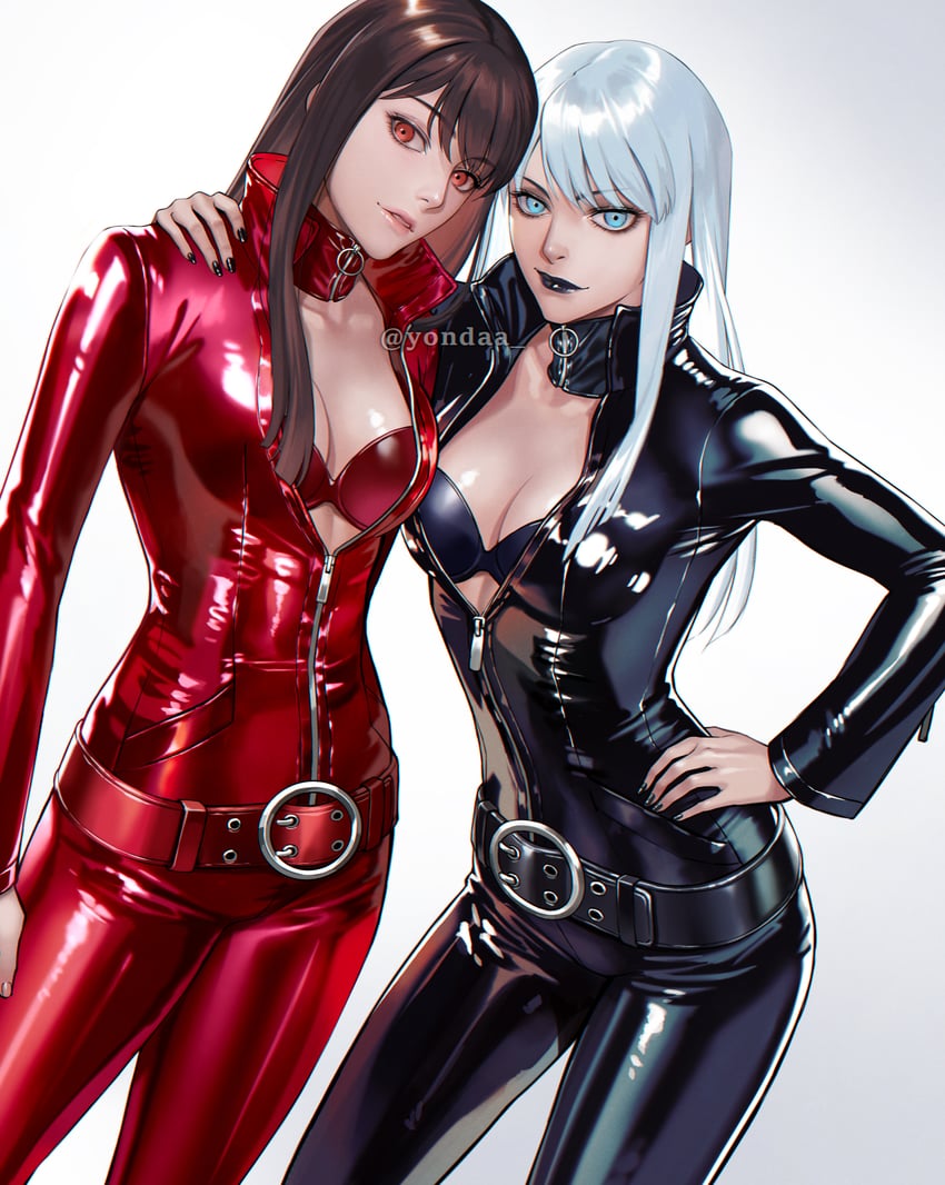 nemissa and tono hitomi (devil summoner and 1 more) drawn by yorita_(kick_knock)