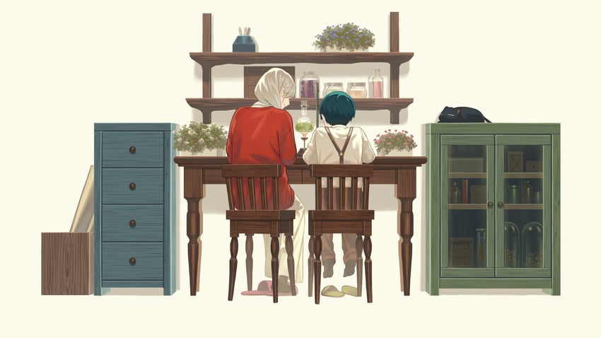 mahou no nai sekai de ikiru to iu koto drawn by akiwashi