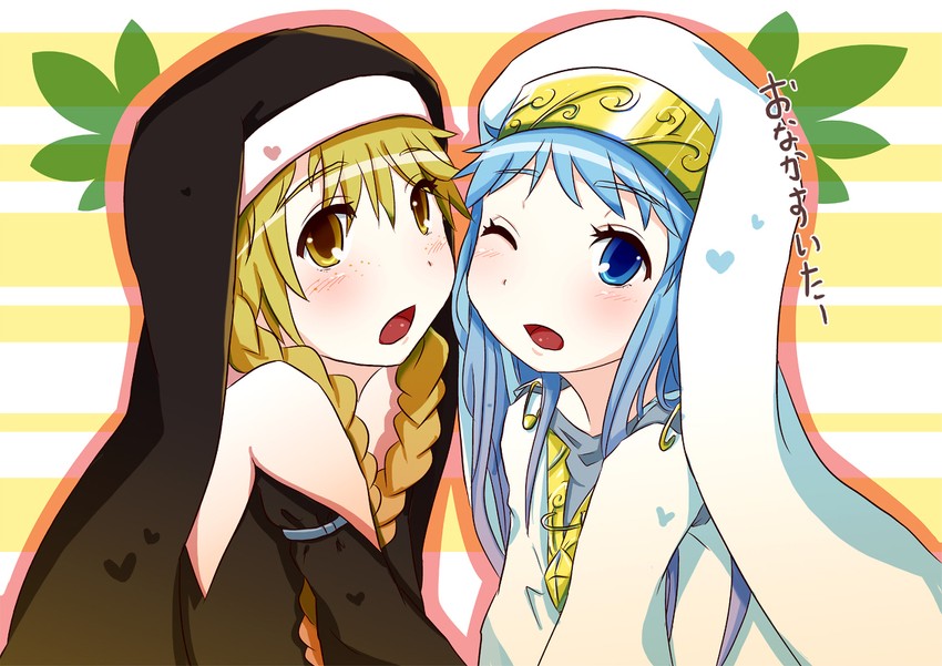 index and angelene (toaru majutsu no index) drawn by sakasana_(kaisen_teikoku)