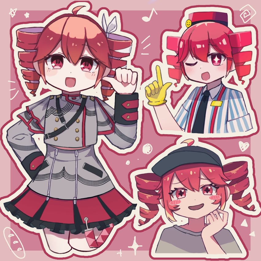 kasane teto (utau and 3 more) drawn by nknm_o_o