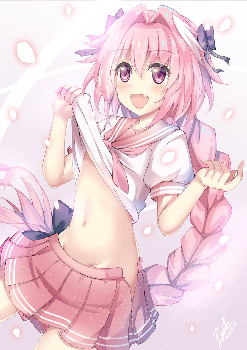 astolfo (fate and 2 more) drawn by quin_(himegata_alice)