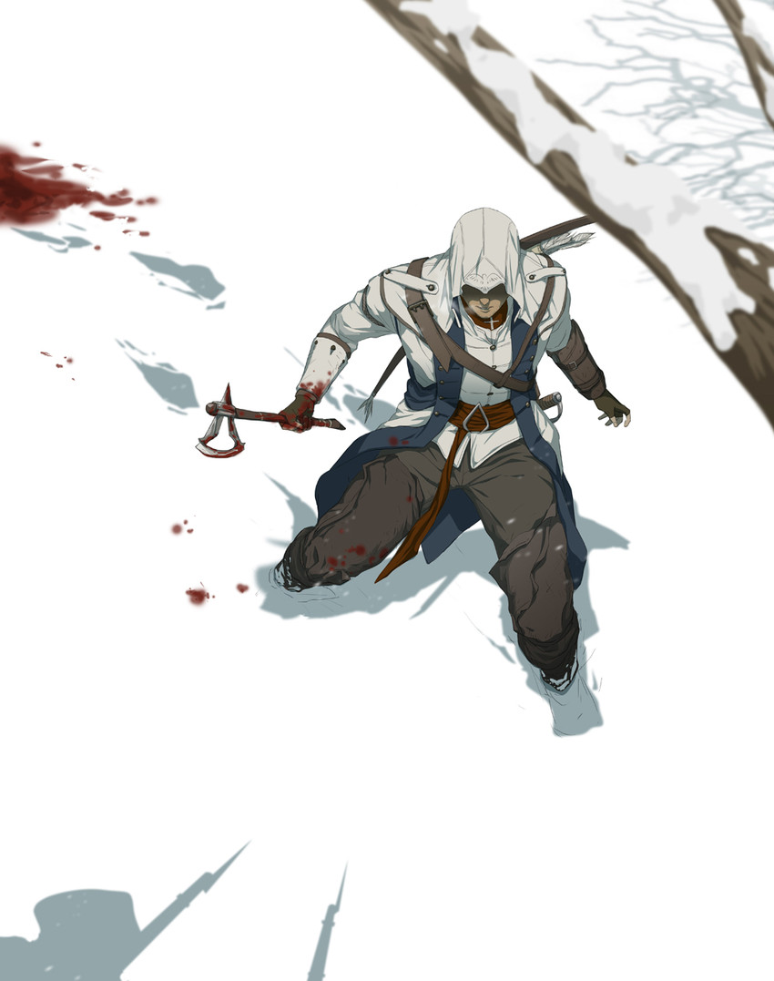 connor kenway (assassin's creed and 1 more) drawn by gb_(doubleleaf)