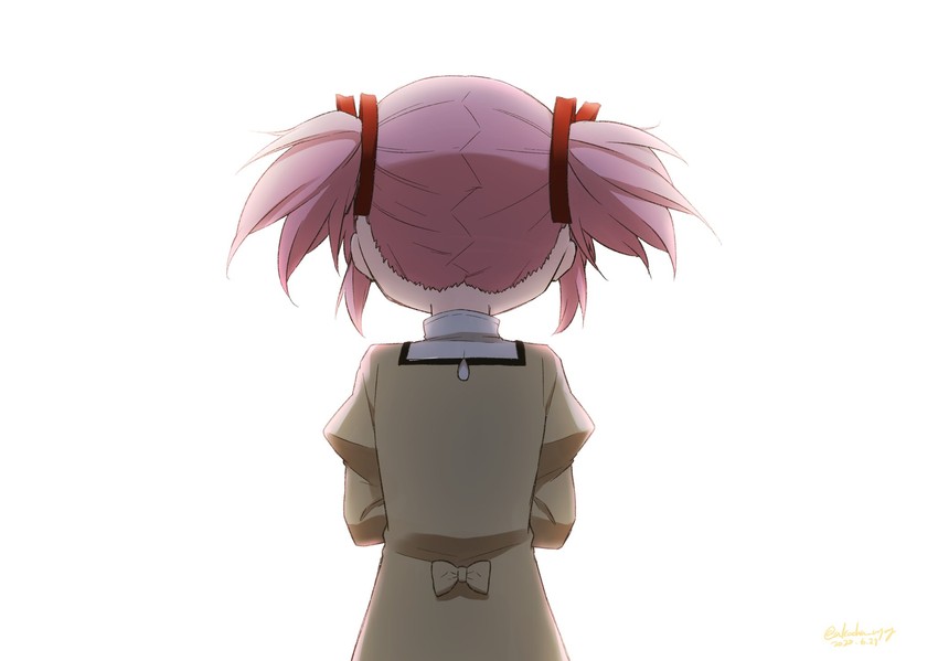 kaname madoka (mahou shoujo madoka magica) drawn by itou_(ankocha-mgmg)