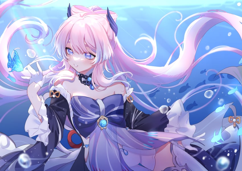 sangonomiya kokomi (genshin impact) drawn by himey