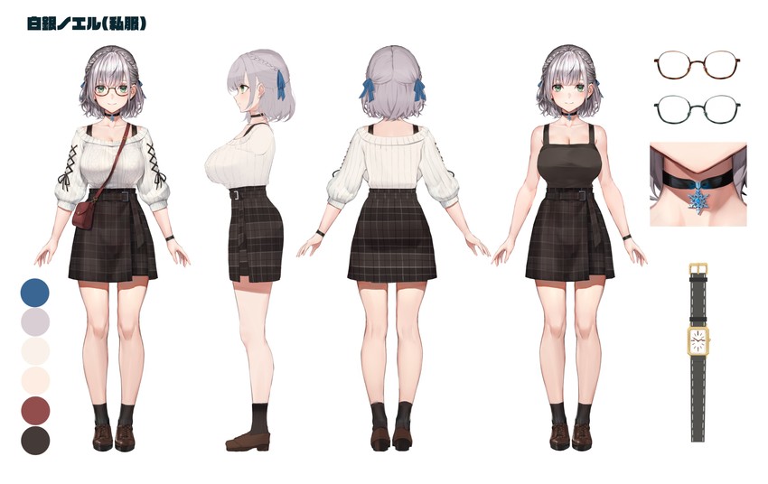 shirogane noel (hololive) drawn by watao