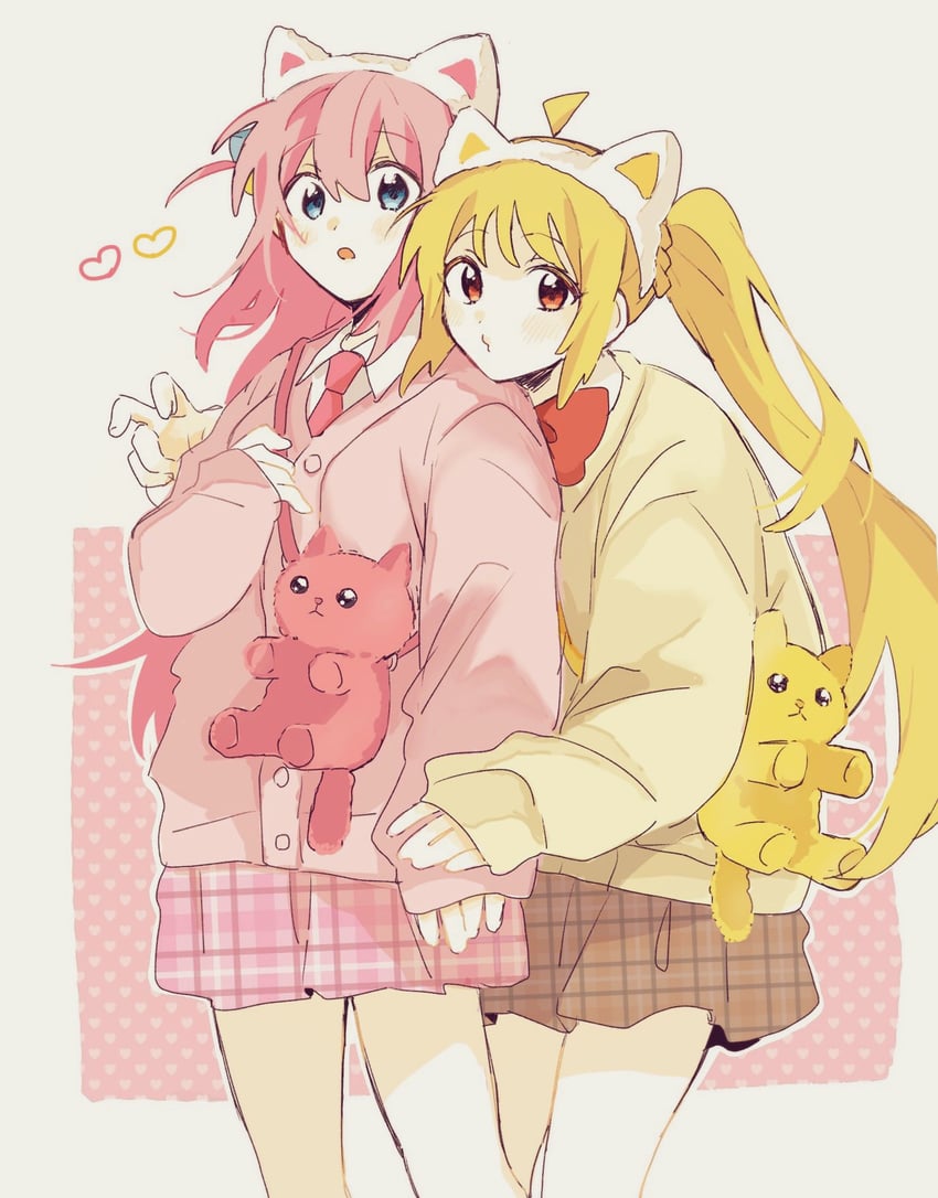 gotoh hitori and ijichi nijika (bocchi the rock!) drawn by fuji_1221