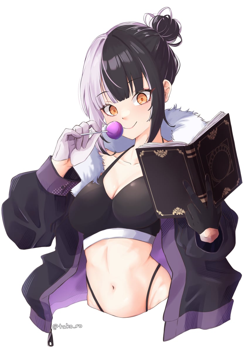 shiori novella (hololive and 1 more) drawn by takoroki