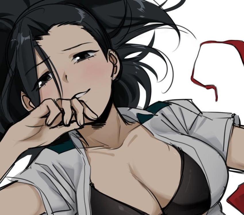 yaoyorozu momo (boku no hero academia) drawn by saki_(c_ybrbnby)