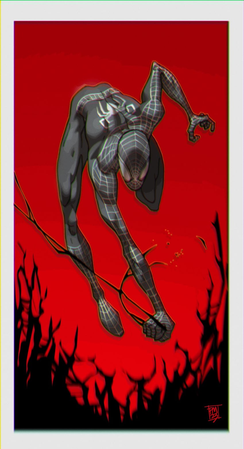 spider-man and peter parker (marvel and 1 more) drawn by patminiuttiart