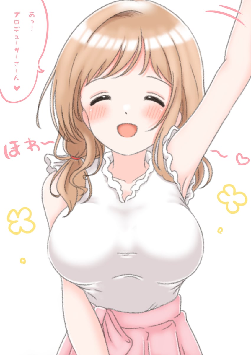 sakuragi mano (idolmaster and 1 more) drawn by lapisppigeons