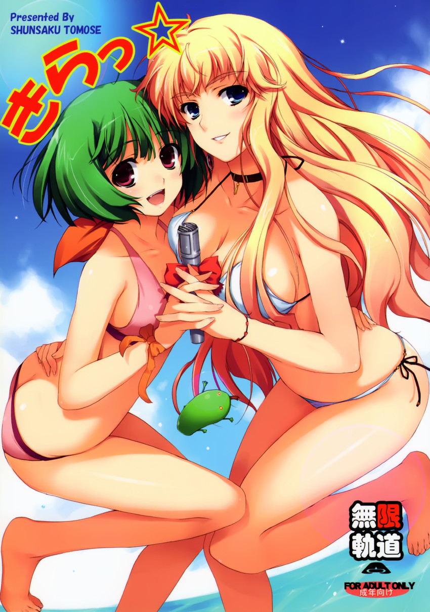 sheryl nome and ranka lee (macross and 1 more) drawn by tomose_shunsaku