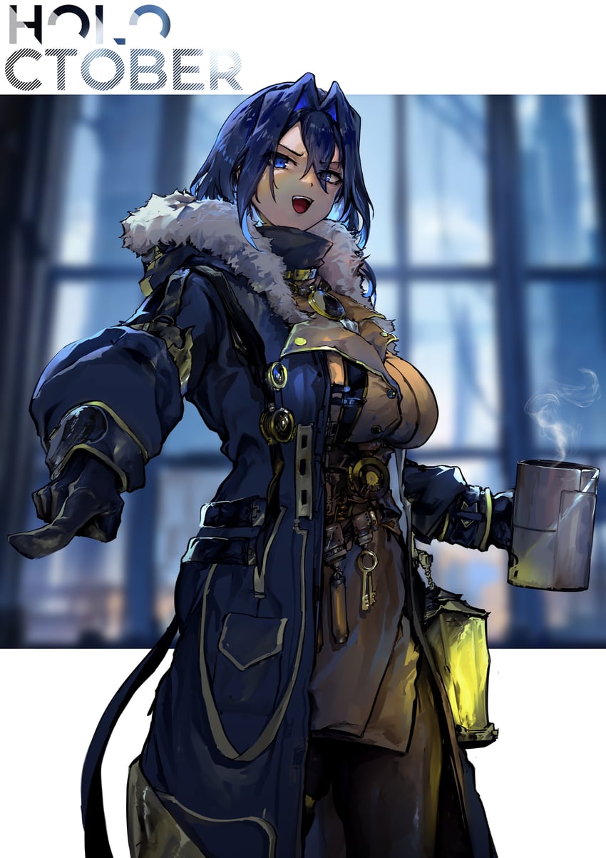 ouro kronii (hololive and 1 more) drawn by vyragami