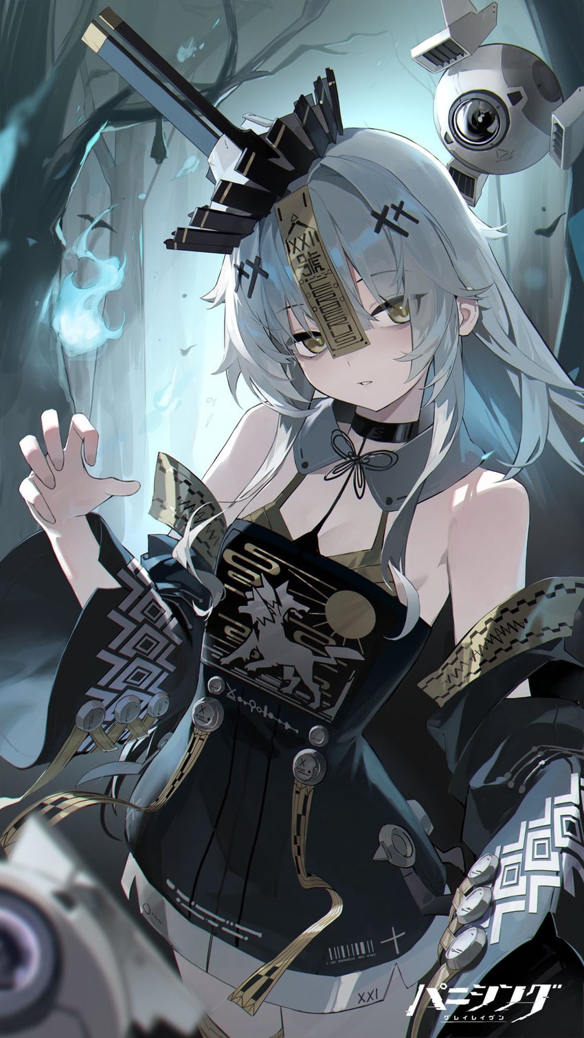no. 21 and no. 21: xxi (punishing: gray raven) drawn by jiu_ye_sang