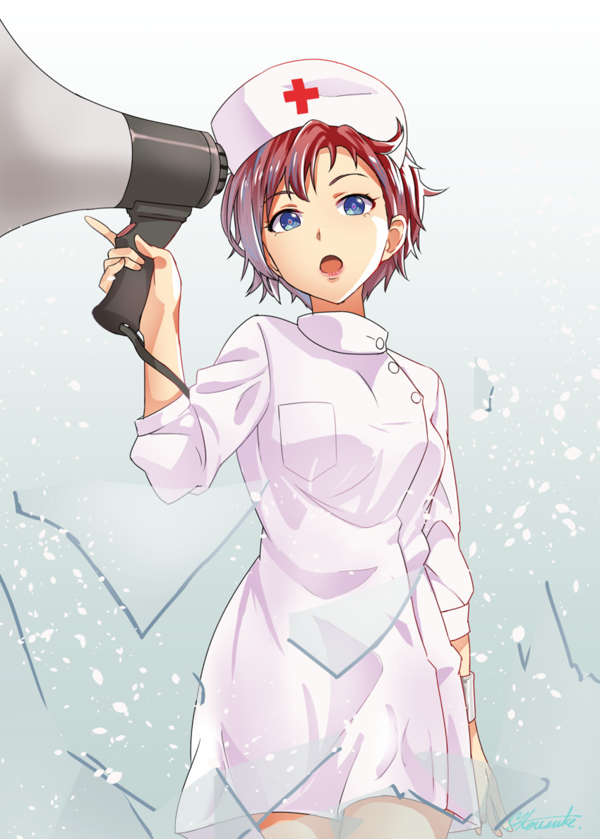 julia and shiina ringo (idolmaster and 2 more) drawn by yanagita_kousuke