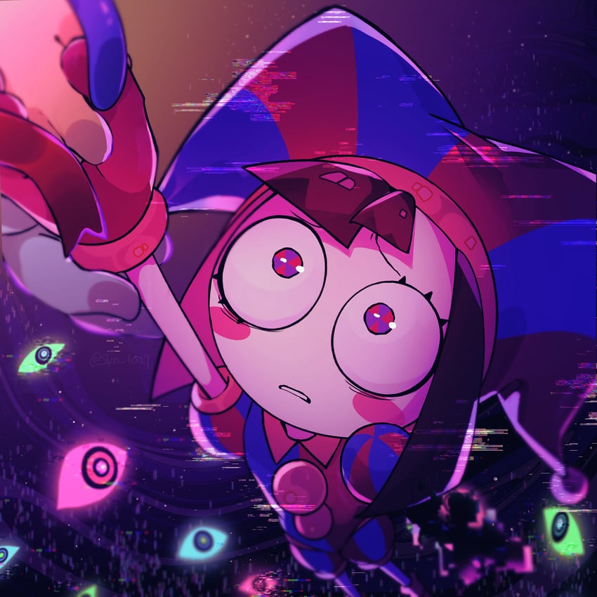 pomni, ragatha, gangle, kinger, zooble, and 1 more (the amazing digital circus) drawn by skn_1027