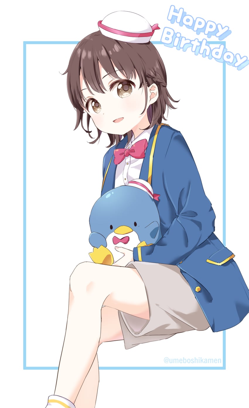 funami yui and tuxedo sam (yuruyuri and 1 more) drawn by mearian