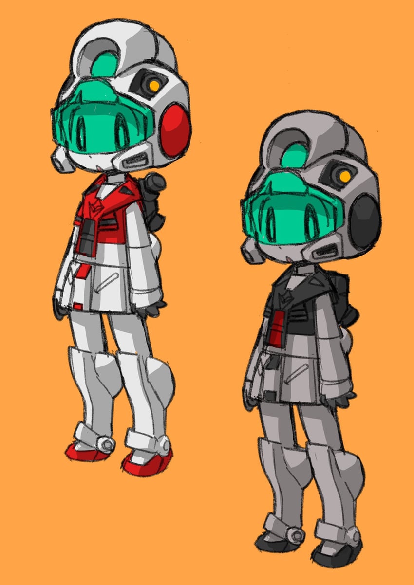 gm cold districts type and gm command (gundam and 1 more) drawn by izuna_yoshitsune