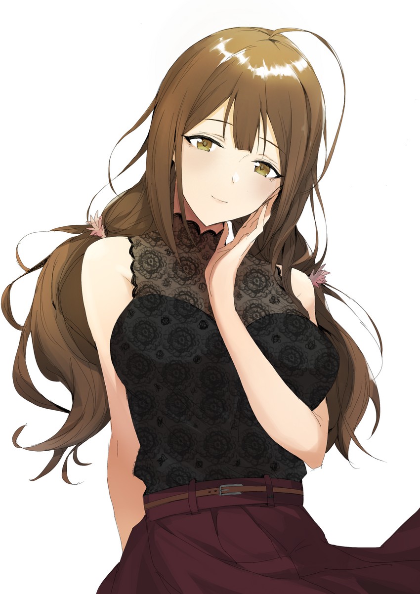 kuwayama chiyuki (idolmaster and 1 more) drawn by mmmkawaine