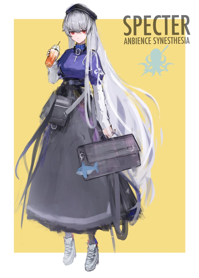 specter (arknights and 1 more) drawn by kisaragi_pana