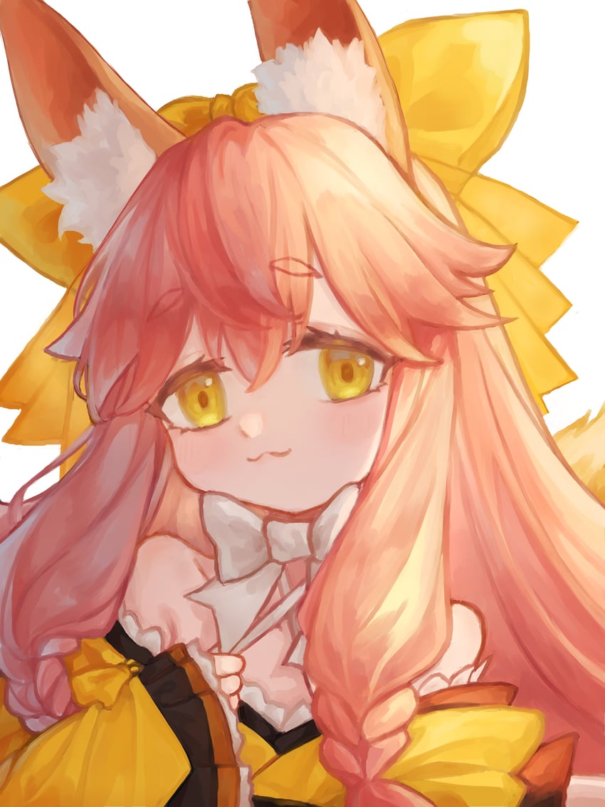 tamamo and tamamo aria (fate and 1 more) drawn by ggangtong