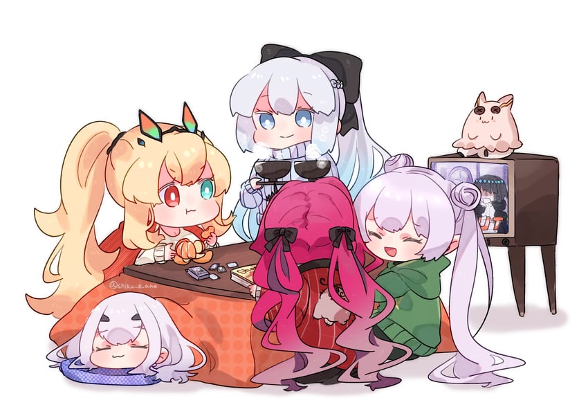 baobhan sith, morgan le fay, oberon, melusine, barghest, and 2 more (fate and 1 more) drawn by shigure_(ffrh7824)