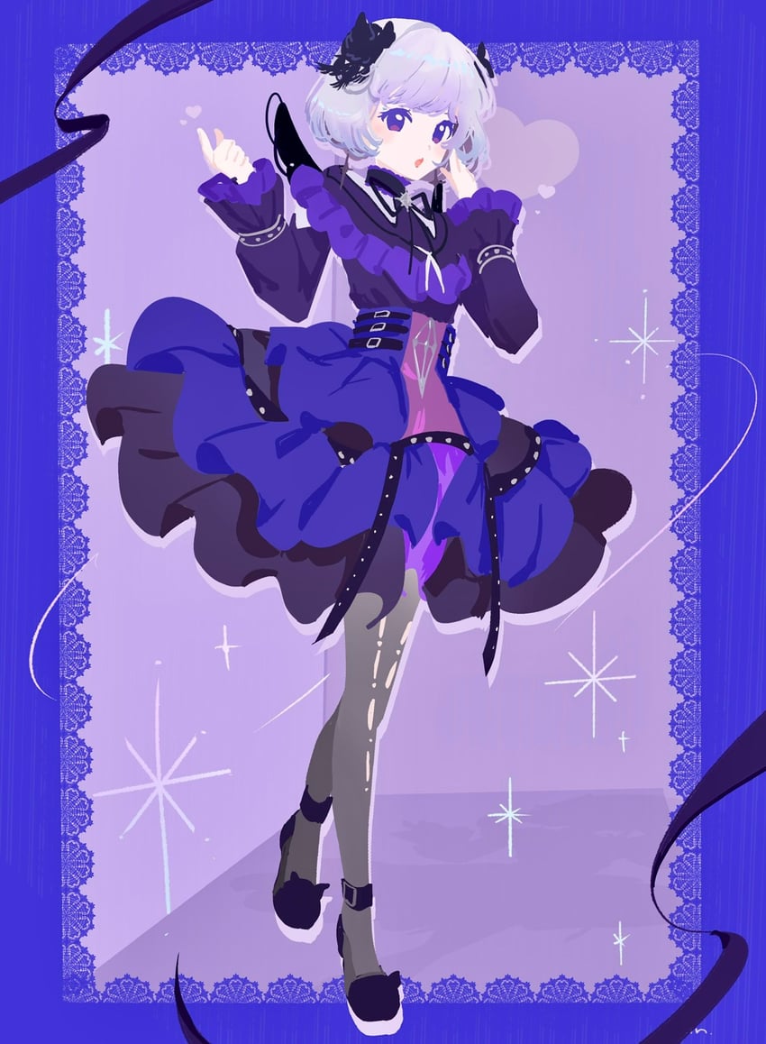 mamimu meh (aikatsu! and 1 more) drawn by minyono