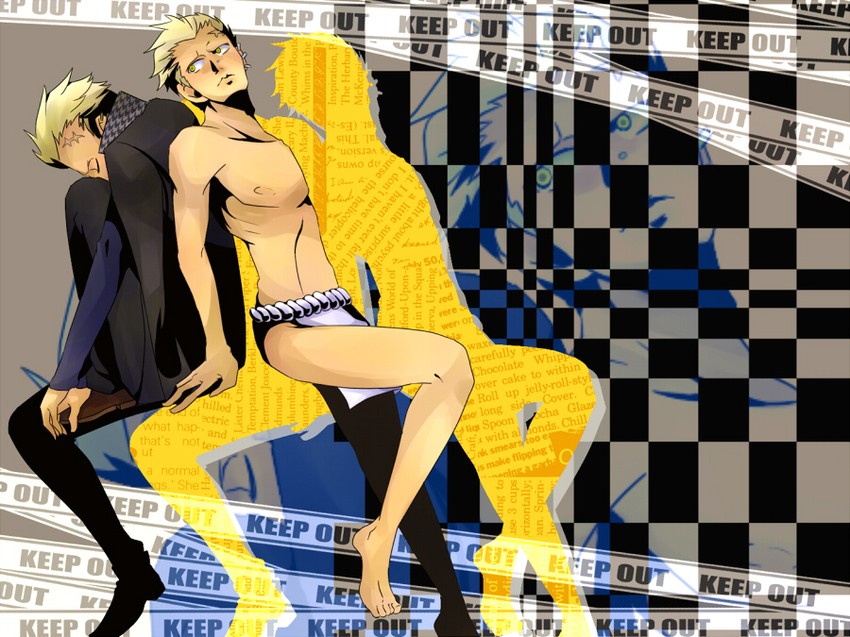 tatsumi kanji (persona and 1 more) drawn by hinamiya_(hnmy46)