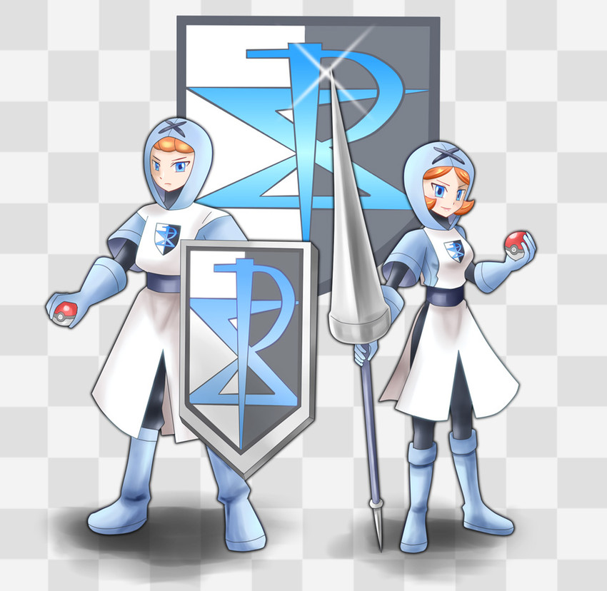 team plasma grunt (pokemon and 1 more) drawn by yamy_(iseki_no_kusamura)