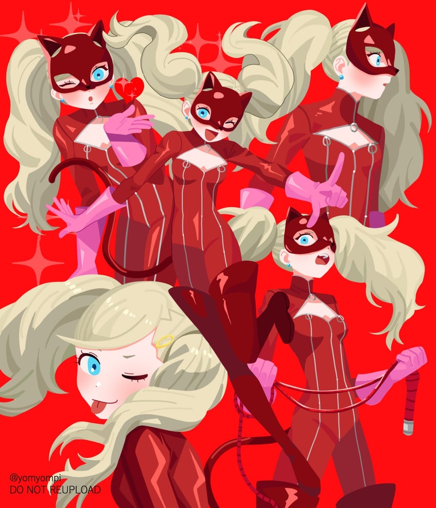 takamaki anne (persona and 1 more) drawn by yomyompi