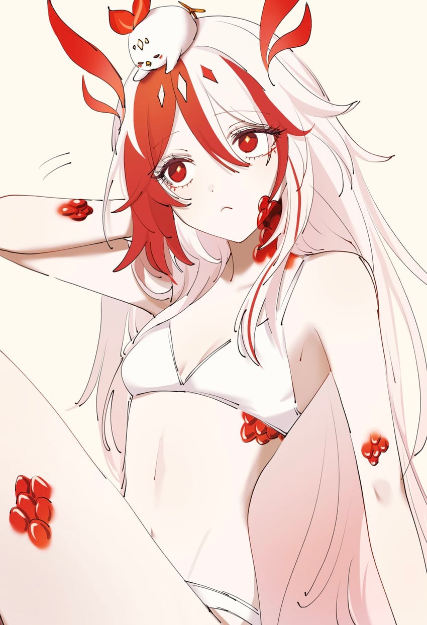 fu hua and jingwei (honkai and 1 more) drawn by c_uino