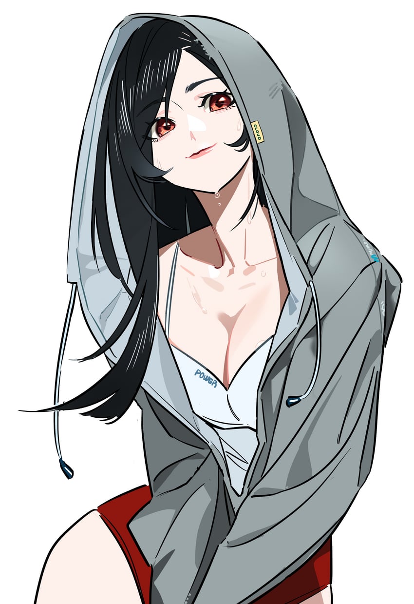 tifa lockhart (final fantasy and 1 more) drawn by tizibade