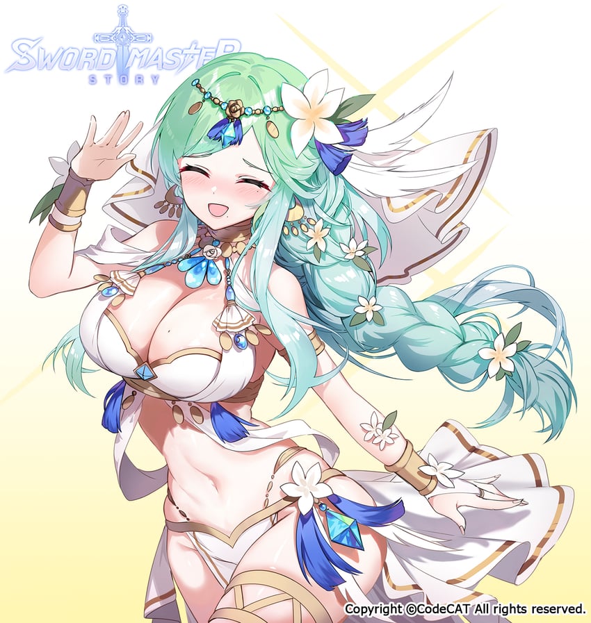 demeter (sword master story) drawn by apple_caramel