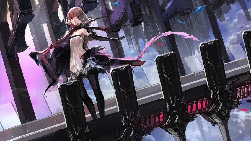 paradise (pixiv fantasia and 1 more) drawn by swd3e2