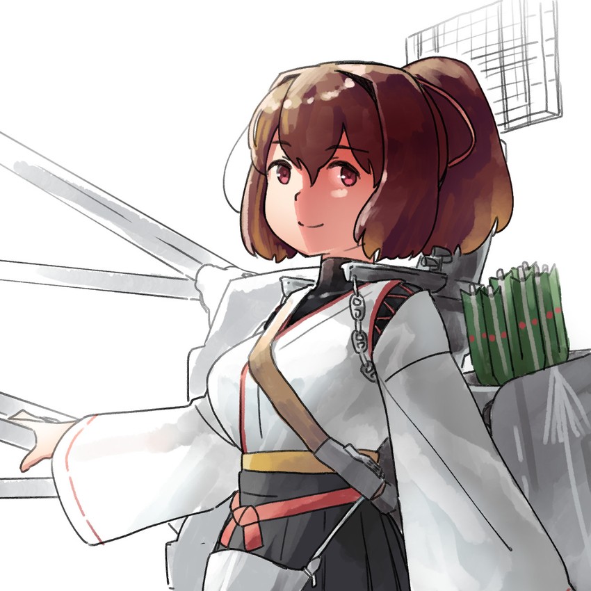 ise and ise kai ni (kantai collection) drawn by seshiya