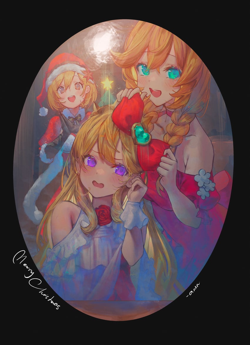 djeeta, cagliostro, and clarisse (granblue fantasy) drawn by betabeet