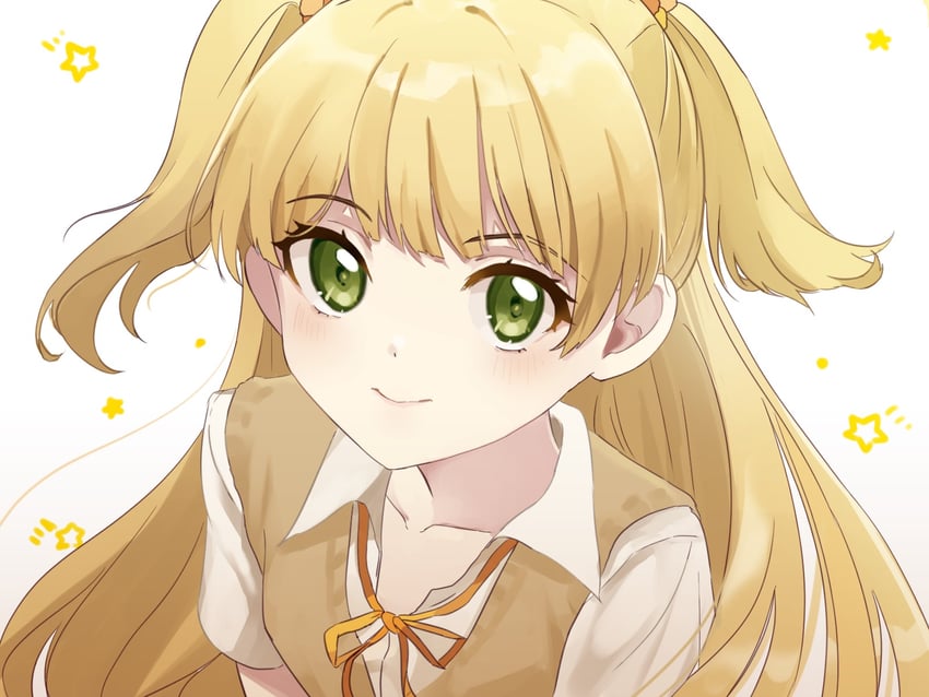 jougasaki rika (idolmaster and 1 more) drawn by huwarinn99