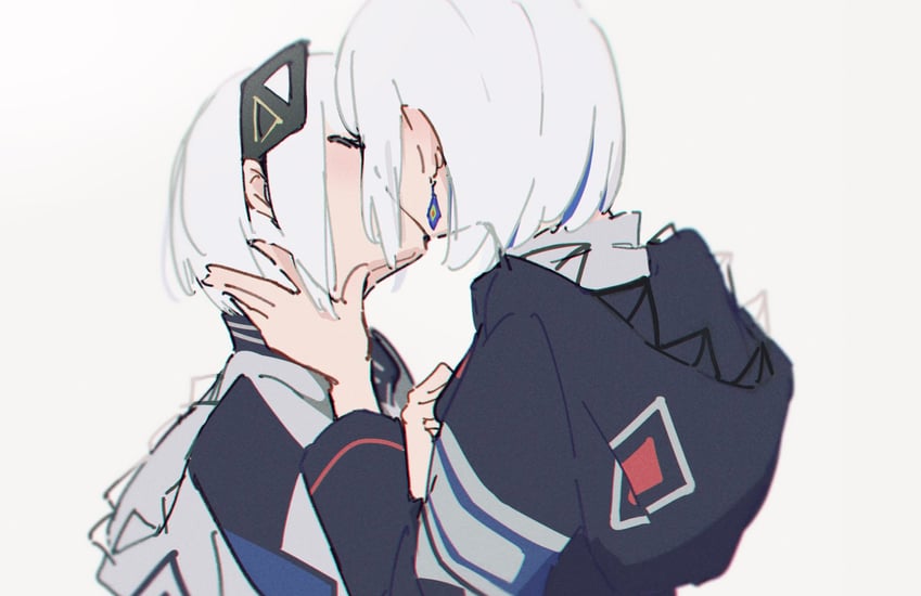 kafu and rime (kamitsubaki studio and 1 more) drawn by atenaba