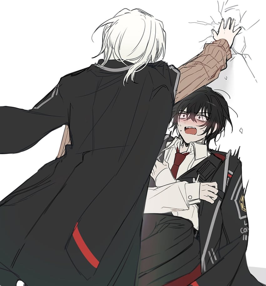 faust and yi sang (project moon and 1 more) drawn by sp0i0ppp
