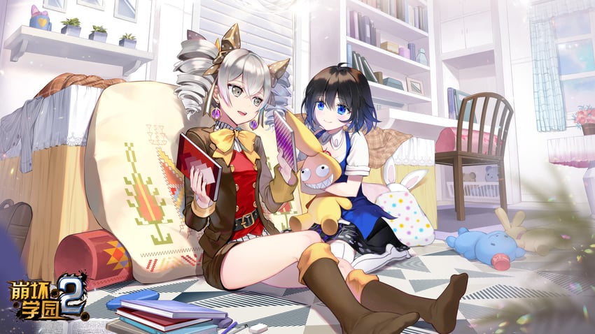 bronya zaychik, seele vollerei, and homu (honkai and 1 more)