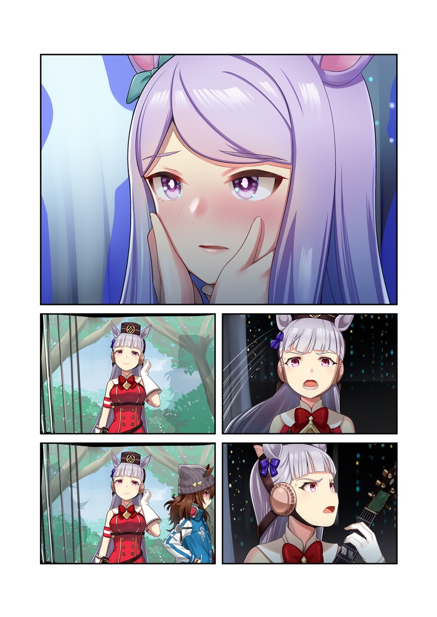gold ship, mejiro mcqueen, nakayama festa, orfevre, and marty mcfly (umamusume and 1 more) drawn by dl2go