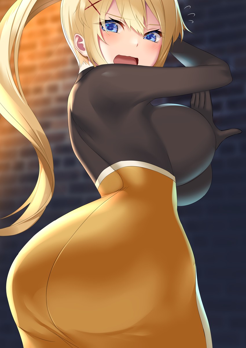 darkness (kono subarashii sekai ni shukufuku wo!) drawn by kakaon