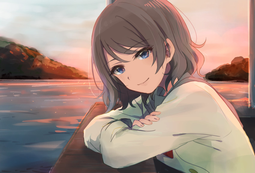 watanabe you (love live! and 1 more) drawn by musshu_(omu001)