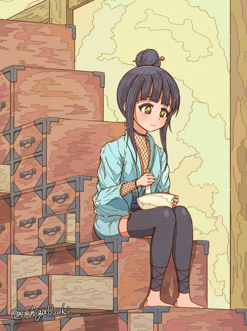 mokuren (kunoichi tsubaki no mune no uchi) drawn by shigausuki
