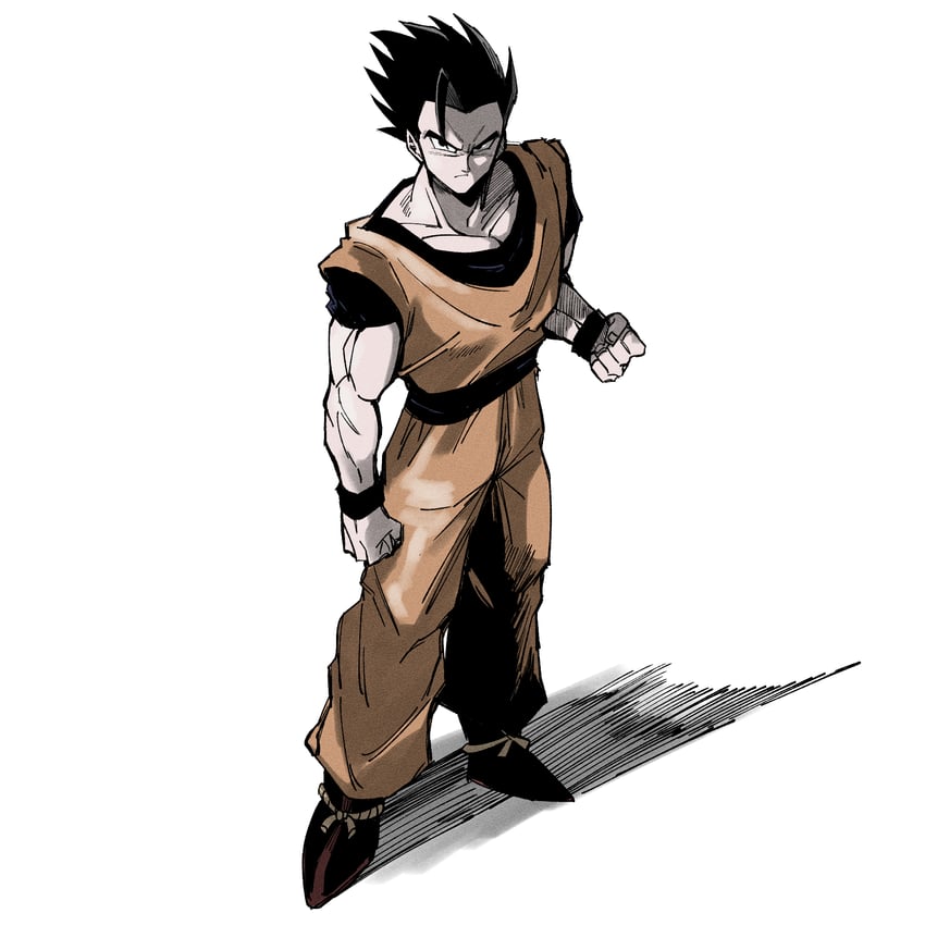 son gohan (dragon ball and 1 more) drawn by living_(nsiring)