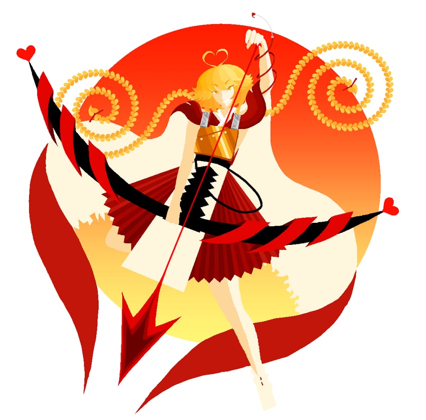 ooama no ake no mitori (len'en and 1 more) drawn by integratedcane