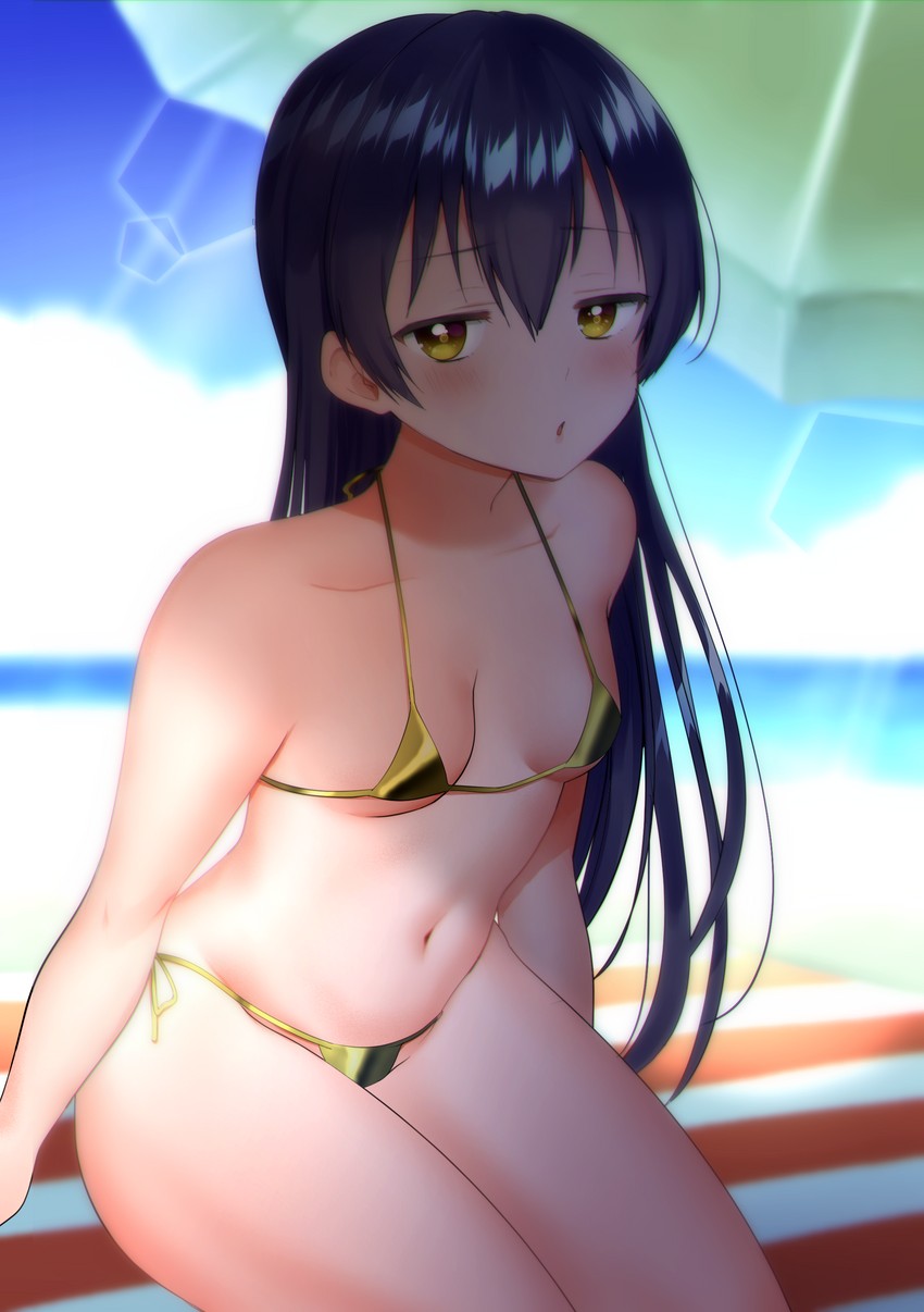 sonoda umi (love live! and 1 more) drawn by kazepana