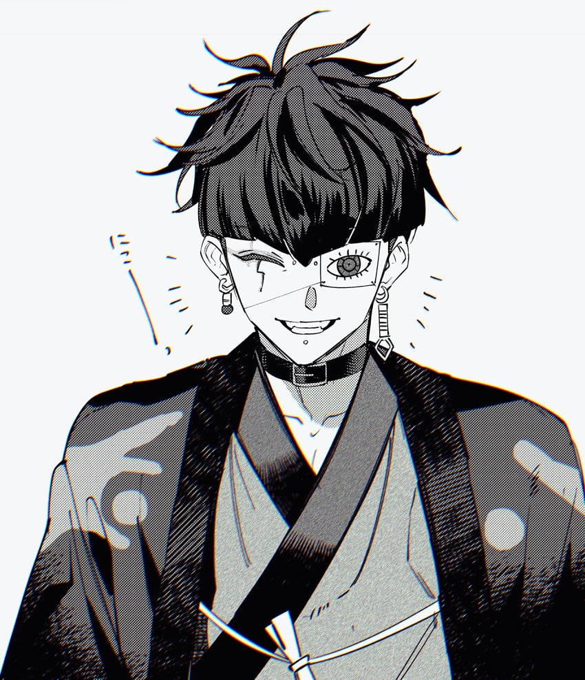 omokage yugamu (the hundred line -last defense academy-) drawn by mito_(commando_seagal)