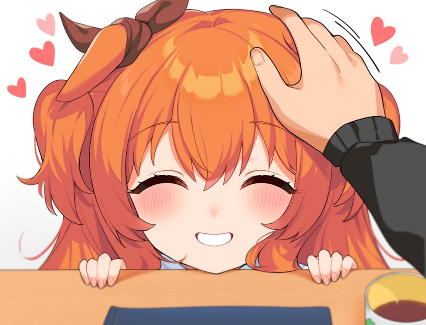 trainer and mayano top gun (umamusume) drawn by inuyama_nanami